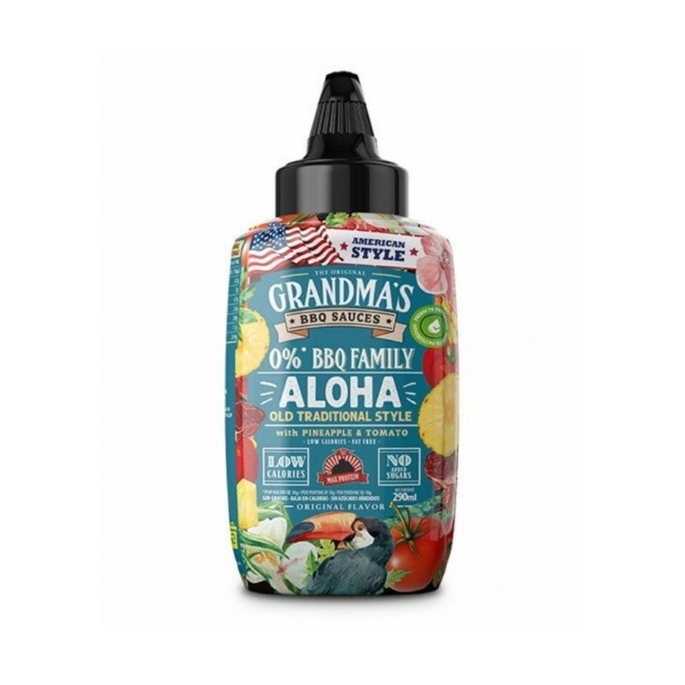 MAX PROTEIN SALSA BBQ 290ML ALOHA