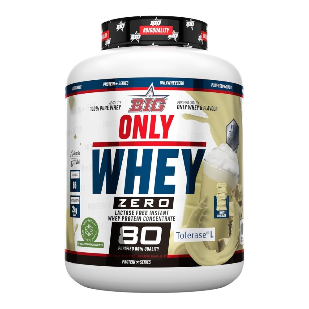 BIG ONLY WHEY TOLERASE 2KG CHOCO BLANCO