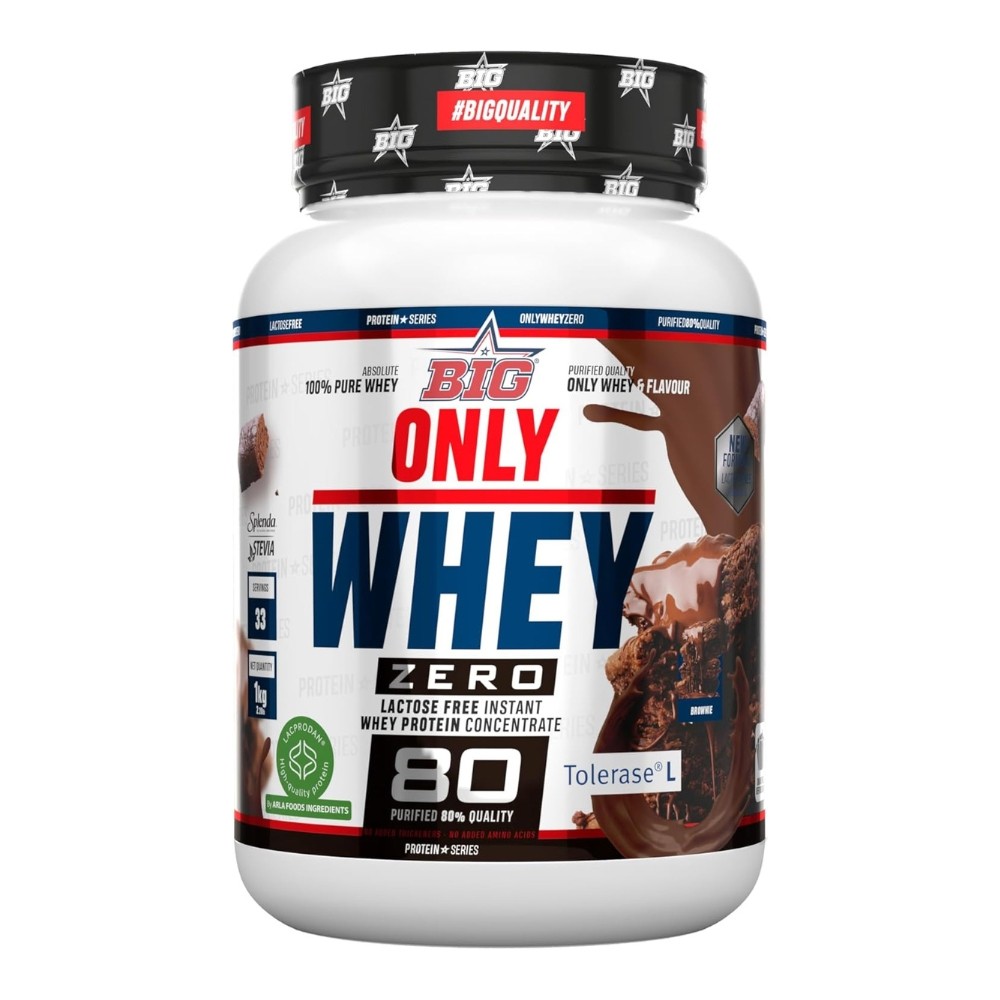 BIG ONLY WHEY TOLERASE 1KG BROWNIE