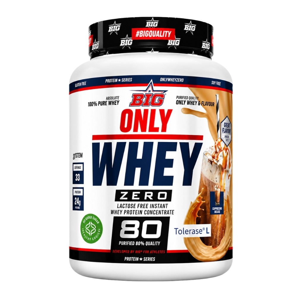 BIG ONLY WHEY TOLERASE 1KG CAPUCCINO VAINILLA