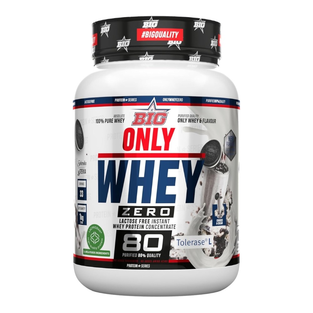 BIG ONLY WHEY TOLERASE 1KG COOKIES CREAM