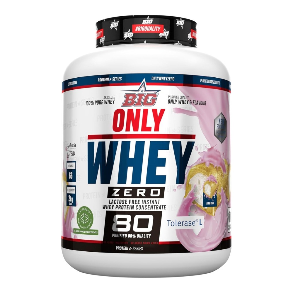 BIG ONLY WHEY TOLERASE 1KG PINK CAKE