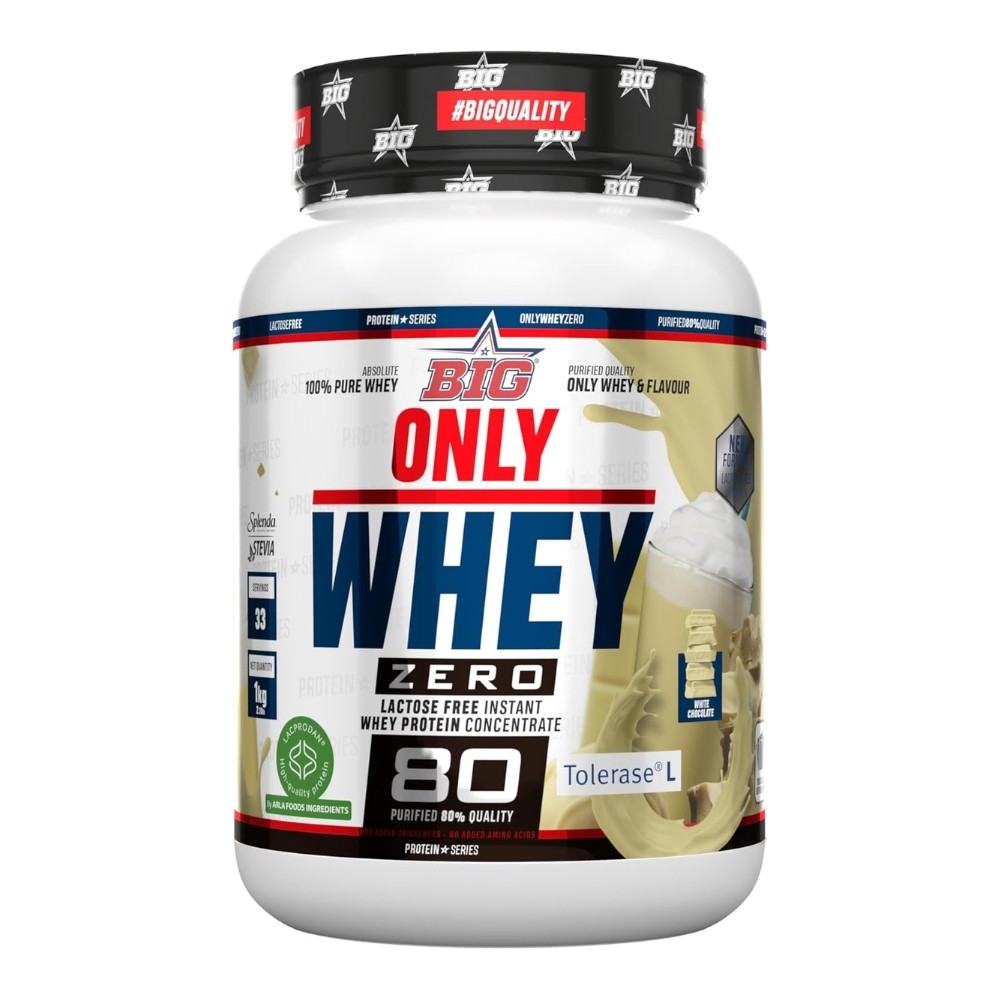 BIG ONLY WHEY TOLERASE 1KG CHOCO BLANCO