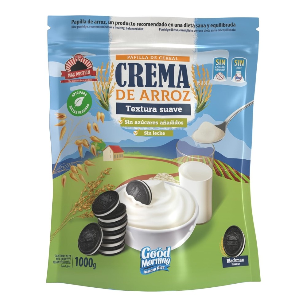 MAX PROTEIN CREMA ARROZ 1KG BLACKMAX