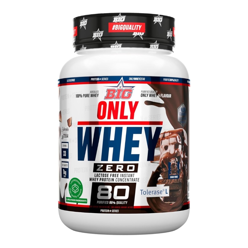 BIG ONLY WHEY TOLERASE 1KG CHOCO FUDGE