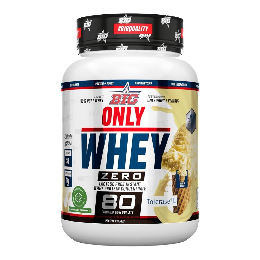 BIG ONLY WHEY TOLERASE 1KG VAINILLA CREAM
