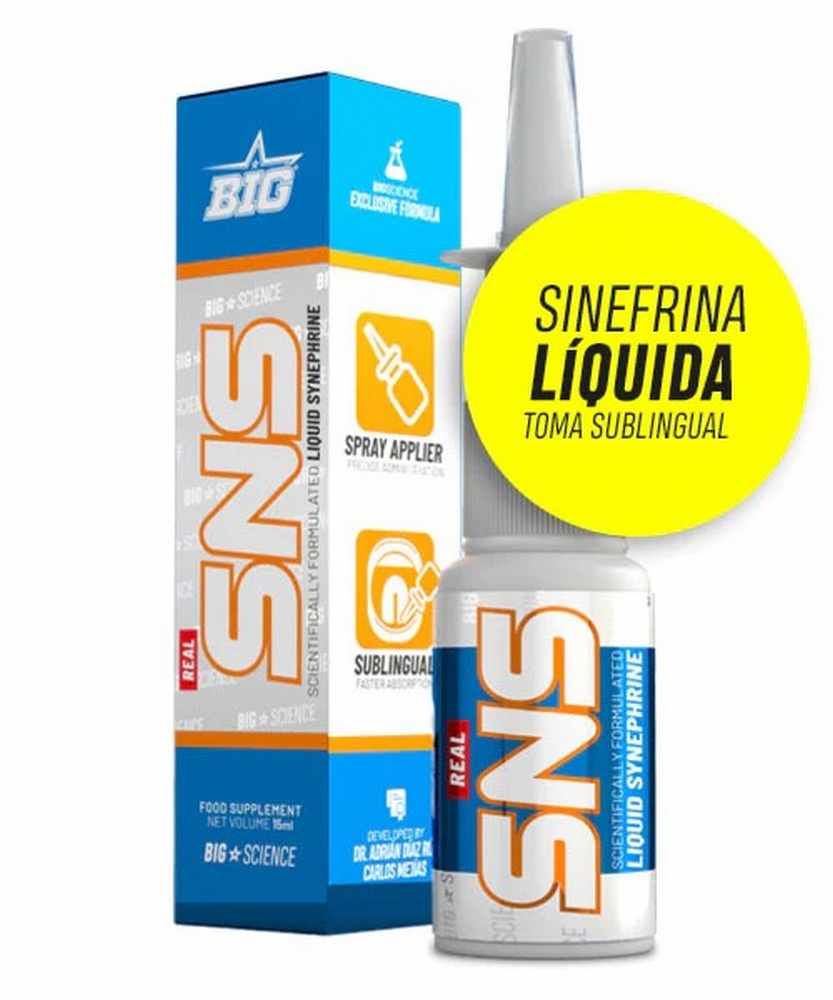 BIG REAL SNS SINEFRINA LÍQUIDA 15ML NARANJA