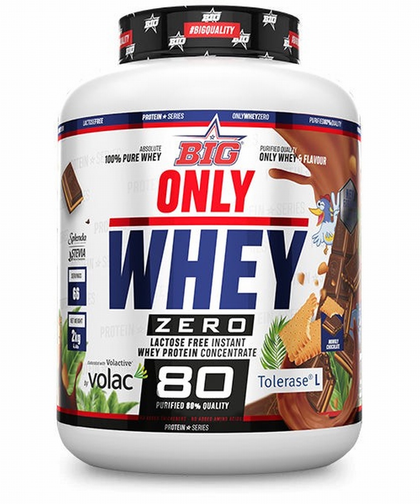 BIG ONLY WHEY TOLERASE 2KG MOWGLY DARK CHOCO