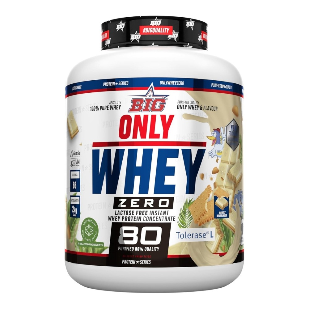 BIG ONLY WHEY TOLERASE 2KG MOWGLY CHOCO BLANCO