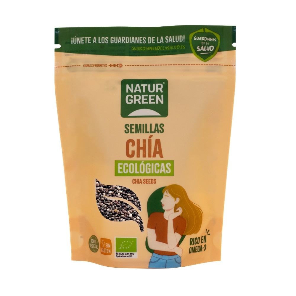 NATURGREEN SEMILLA CHIA BIO. 200GR.