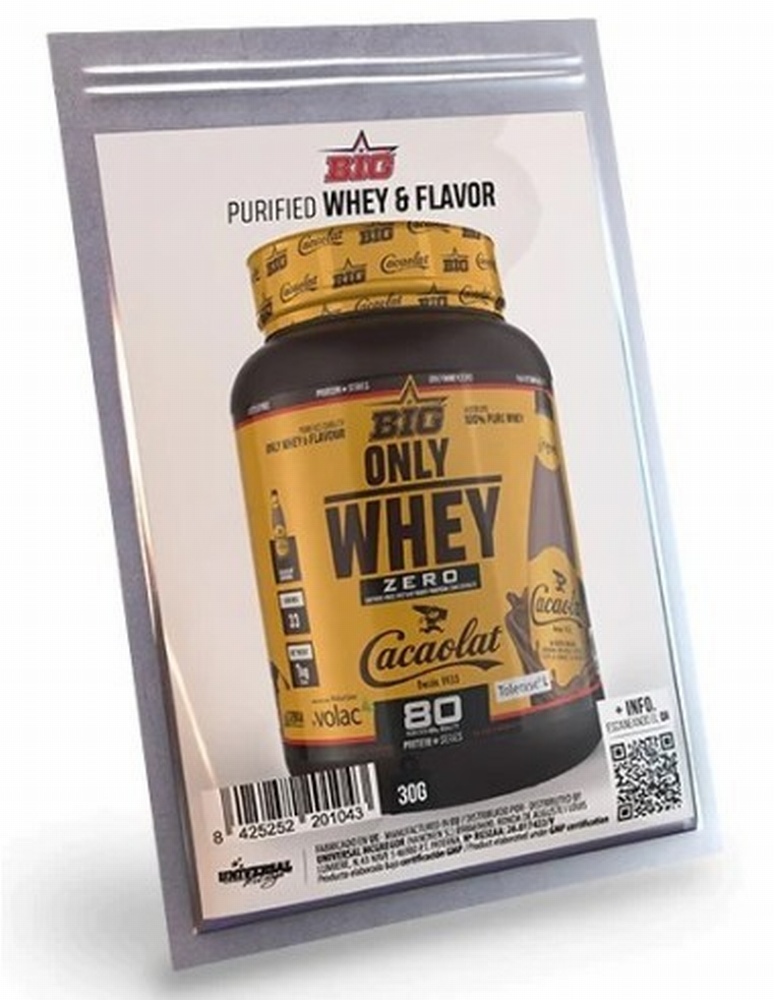 BIG MONODOSIS ONLY WHEY TOLERASE 30G CACAOLAT