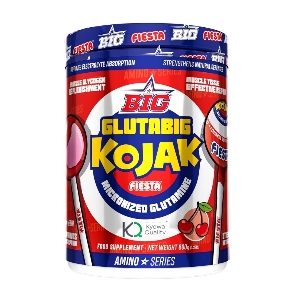 BIG GLUTABIG® GLUTAMINA 600G FIESTA KOJAK
