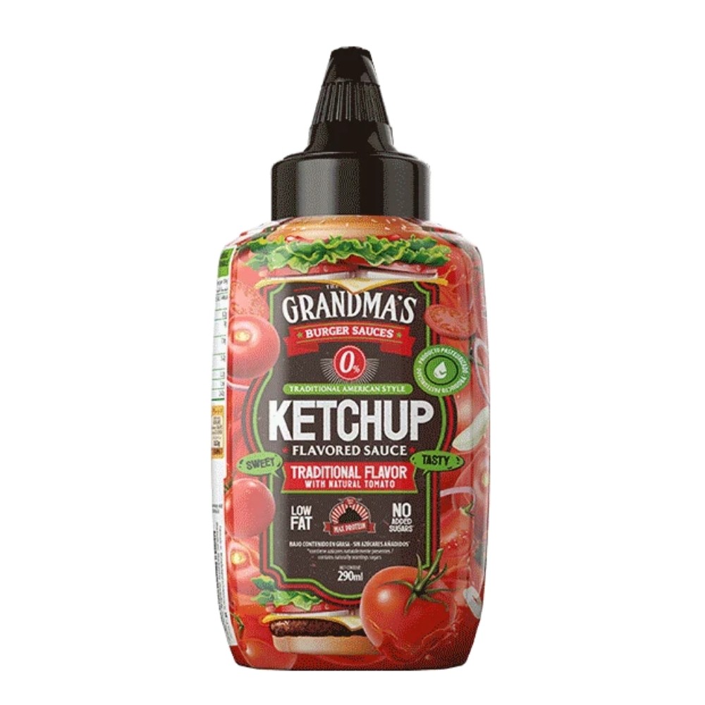 MAX PROTEIN SALSA 290ML KETCHUP