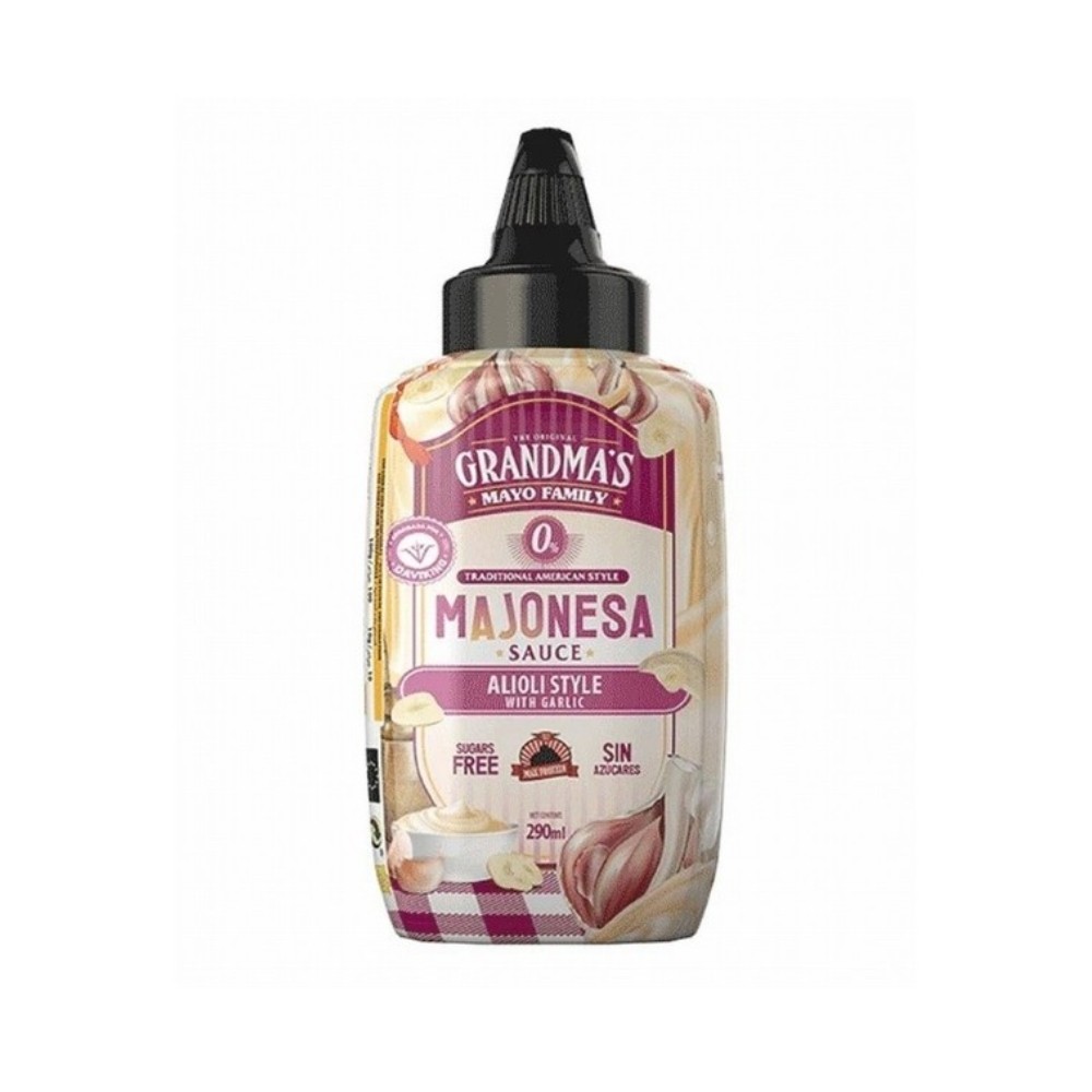 MAX PROTEIN SALSA MAYO 290ML MAJONESA ALIOLI