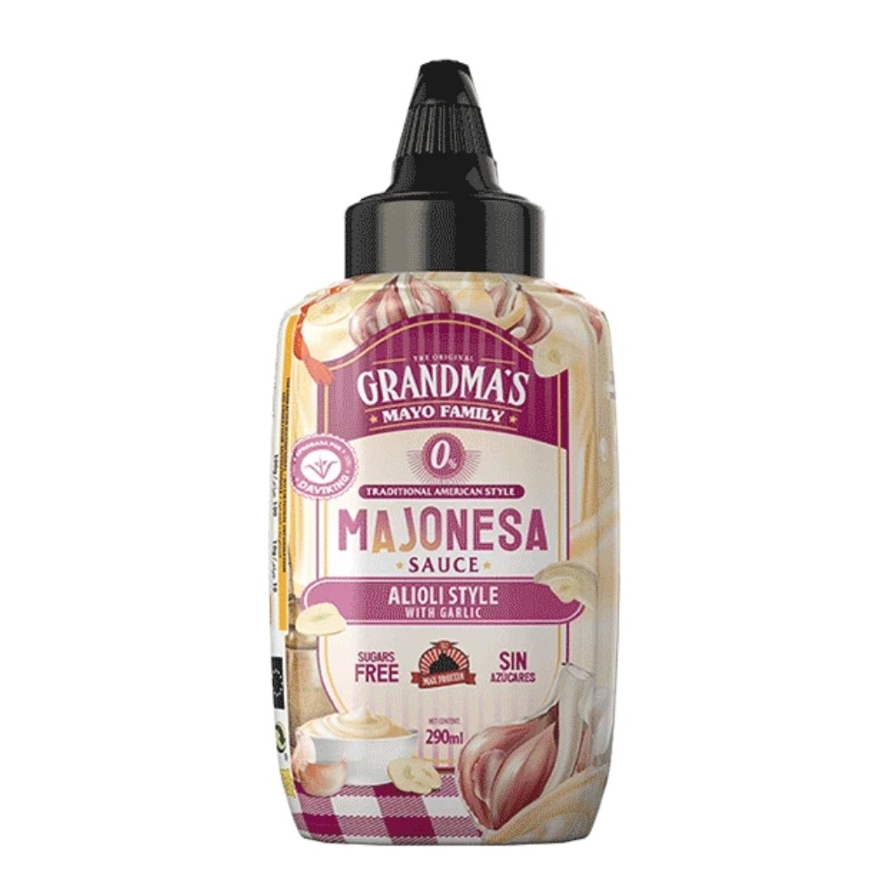 MAX PROTEIN SALSA MAYO 290ML MAJONESA ALIOLI