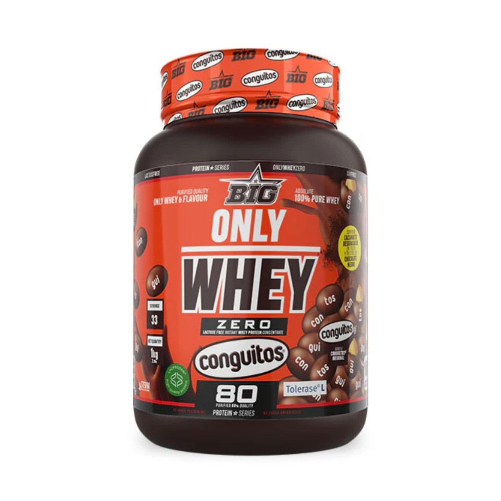BIG ONLY WHEY TOLERASE 1KG CONGUITOS® DARK