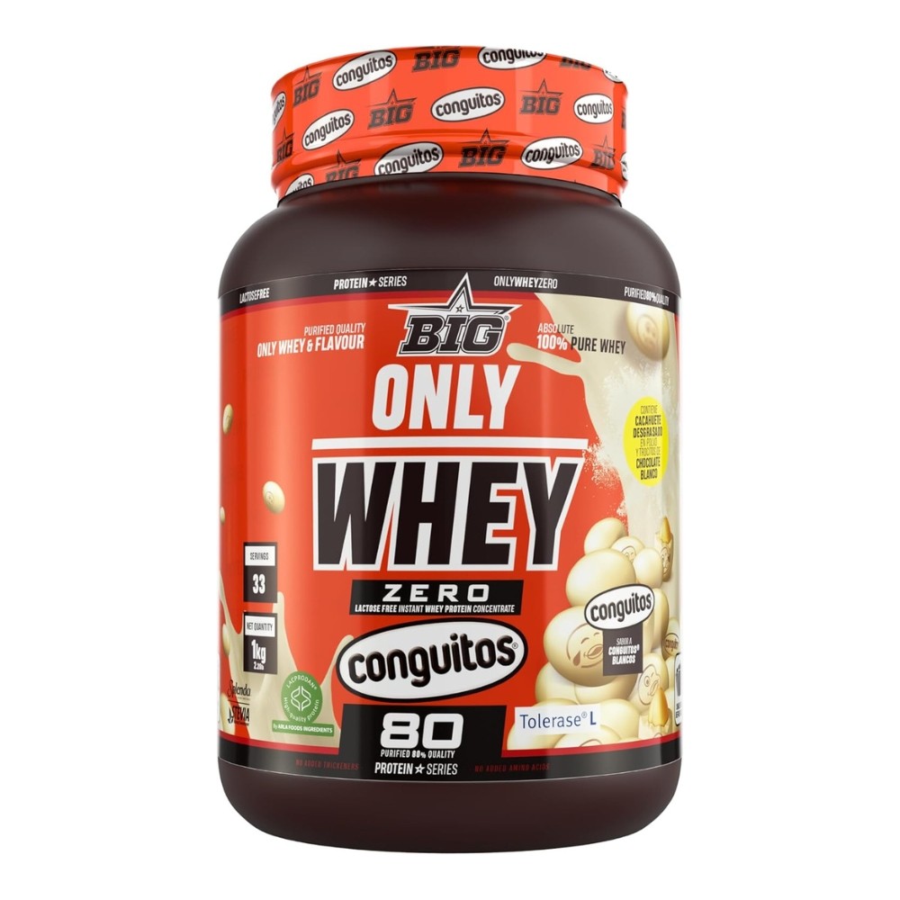 BIG ONLY WHEY TOLERASE 1KG CONGUITOS® WHITE