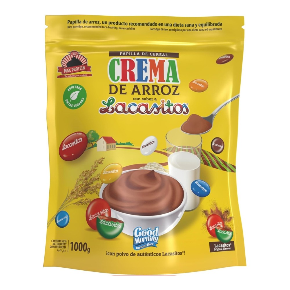 MAX PROTEIN CREMA ARROZ 1KG LACASITOS