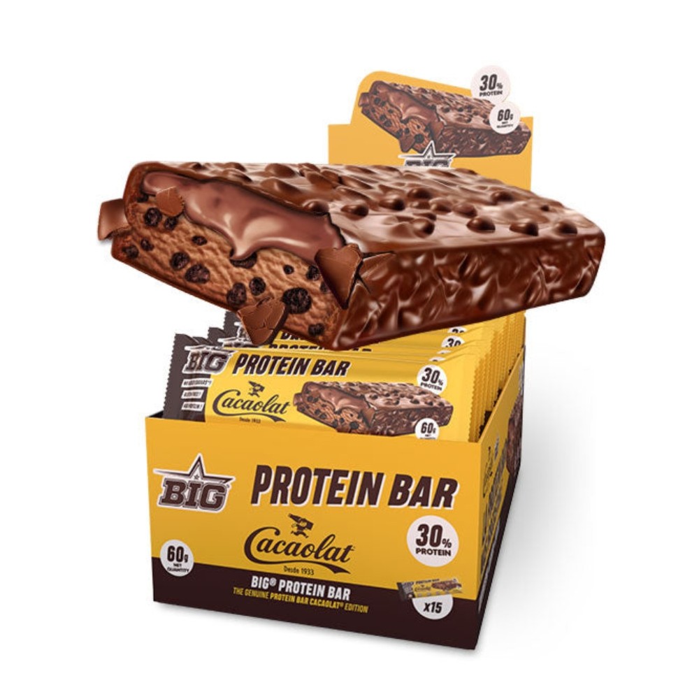 BIG BARRITAS PROTEIN 15X60G CACAOLAT