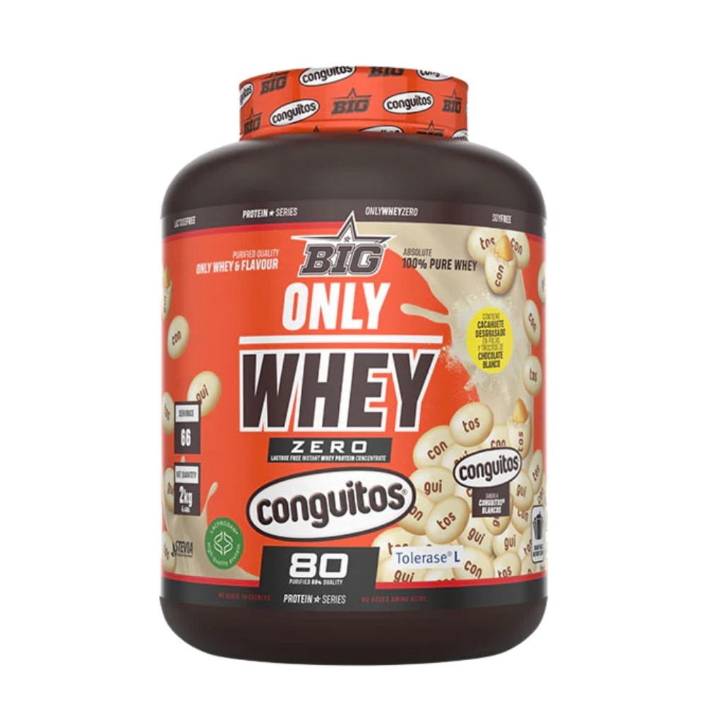 BIG ONLY WHEY TOLERASE 2KG CONGUITOS® WHITE
