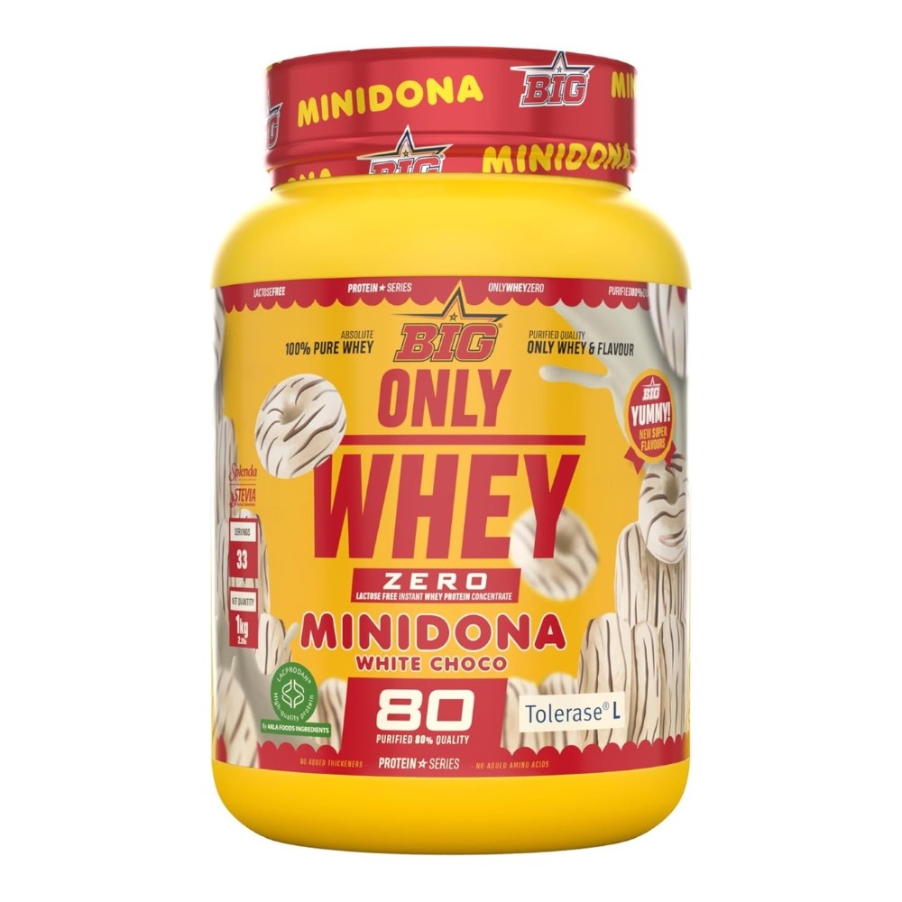 BIG ONLY WHEY TOLERASE 1KG MINIDONA WHITE