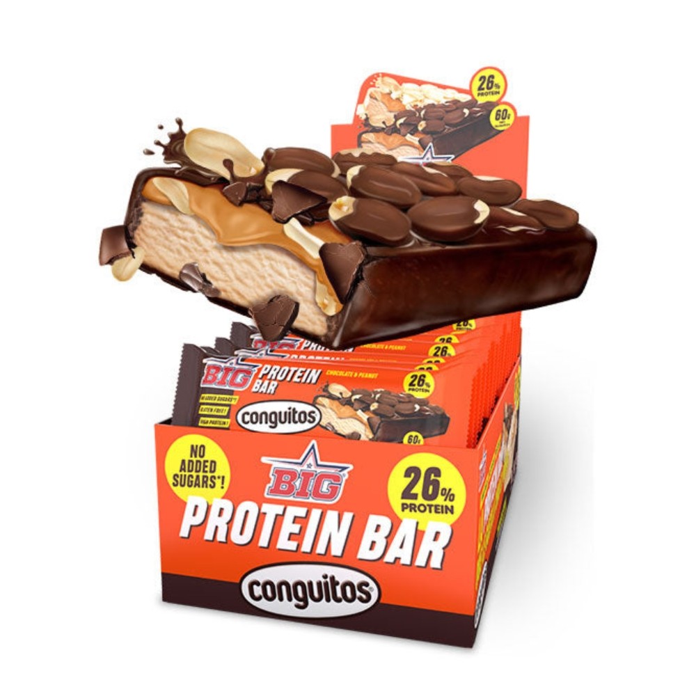 BIG BARRITAS PROTEIN CONGUITOS NEGROS 15Ud