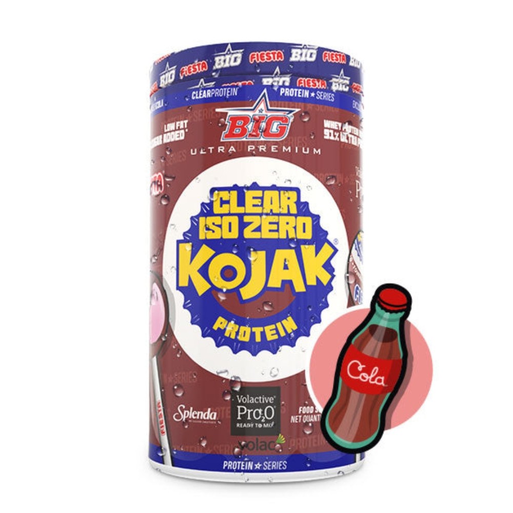 BIG CLEAR ISO ZERO PROTEIN 750G KOJAK COLA