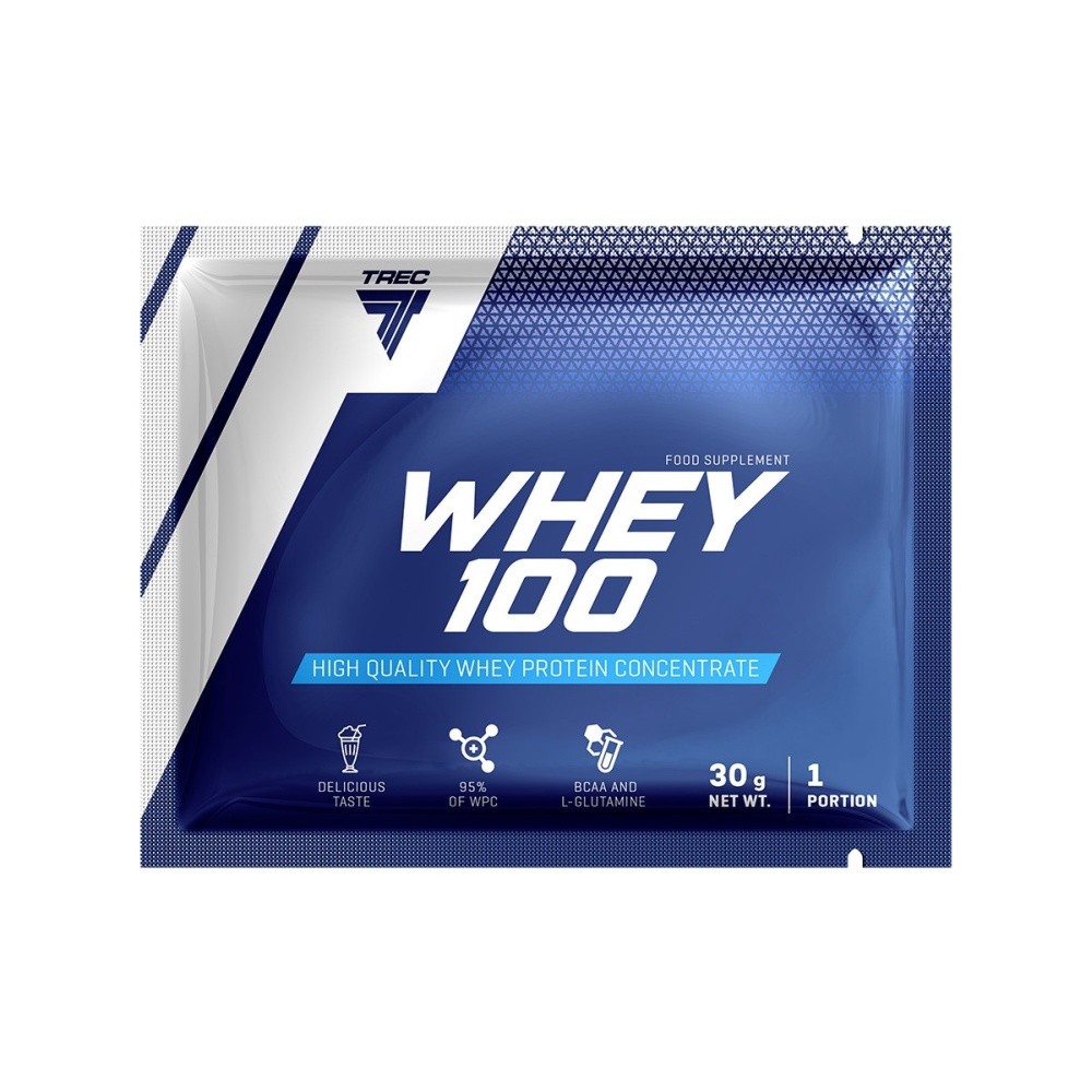 TREC UNIDOSIS WHEY 100 PROTEIN 30G FRESA