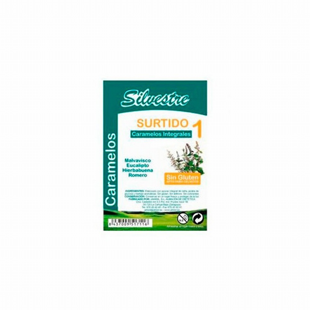 SILVESTRE CARAMELOS SURTIDO Nº1 INTEG.CON AZ.150GR