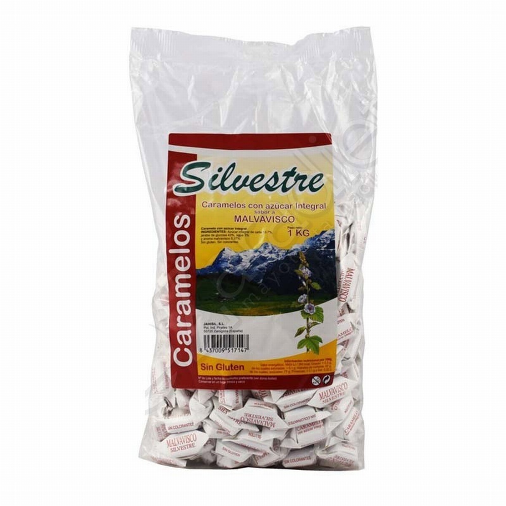 SILVESTRE GRANEL CARAM.MALVAVISCO INTEG.C/AZUC.1KG