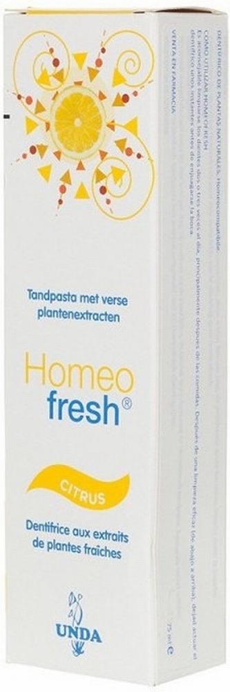 UNDA DENTIFRICO LIMON 75ML (HOMEOFRESH)