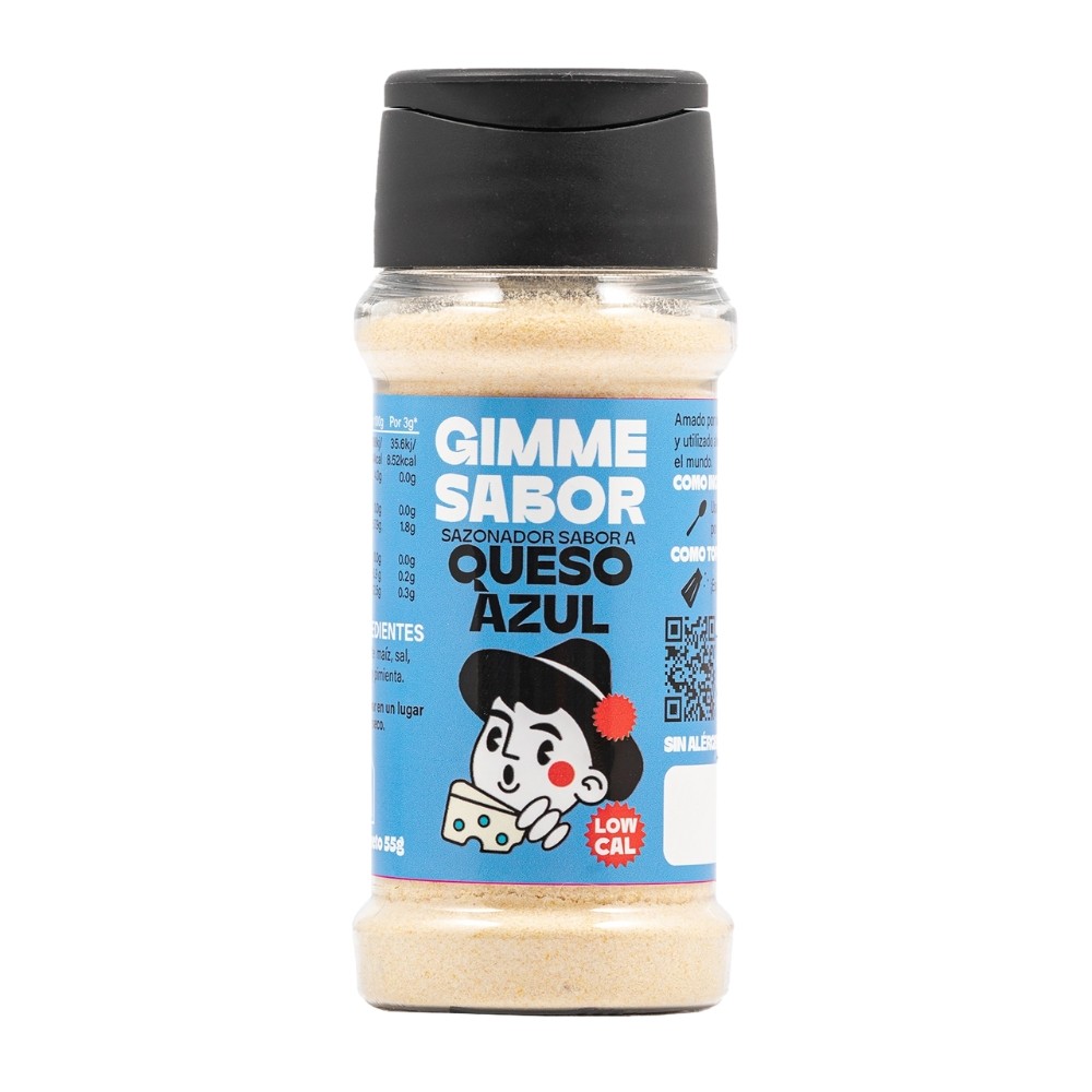GIMME SABOR SAZONADOR 55G QUESO AZUL