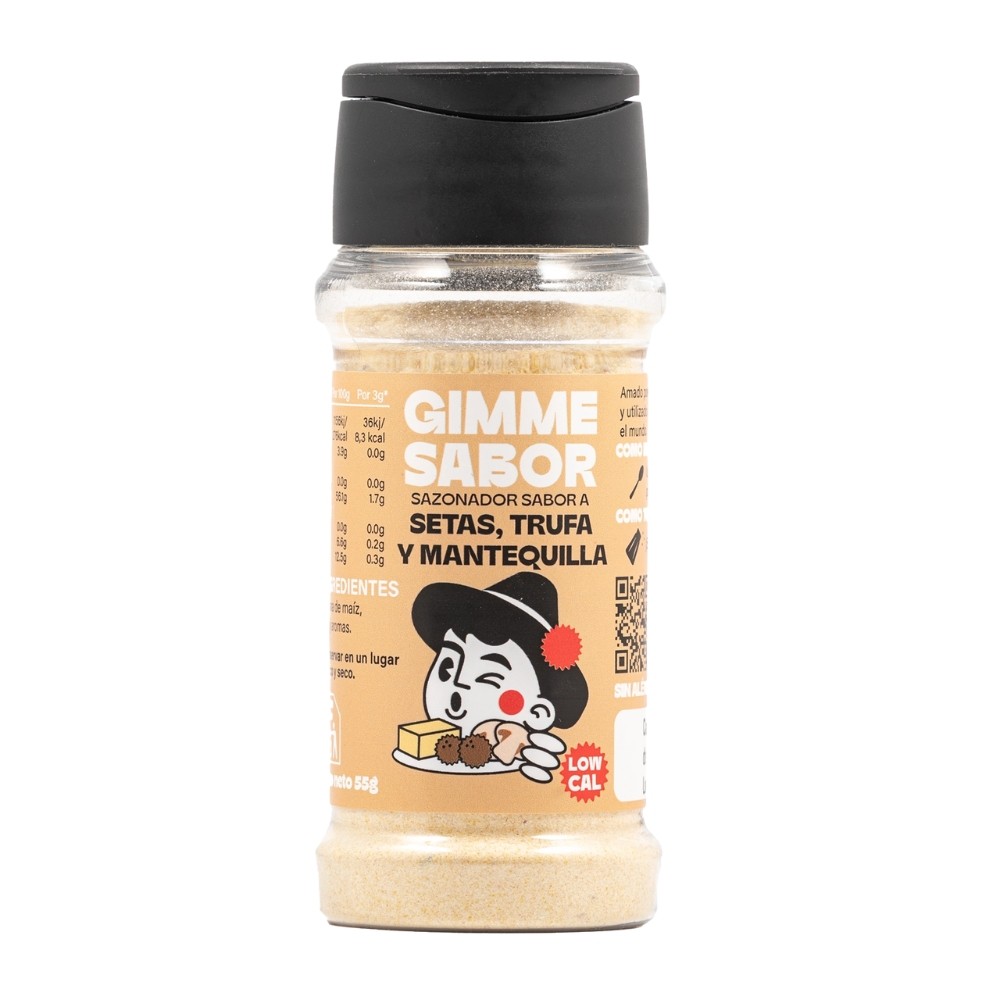 GIMME SABOR SAZONADOR 55G SETAS TRUFA MANTEQUILLAG