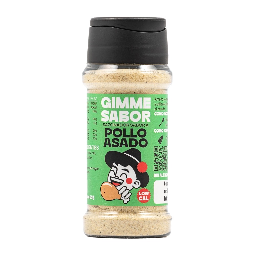 GIMME SABOR SAZONADOR 55G POLLO ASADO