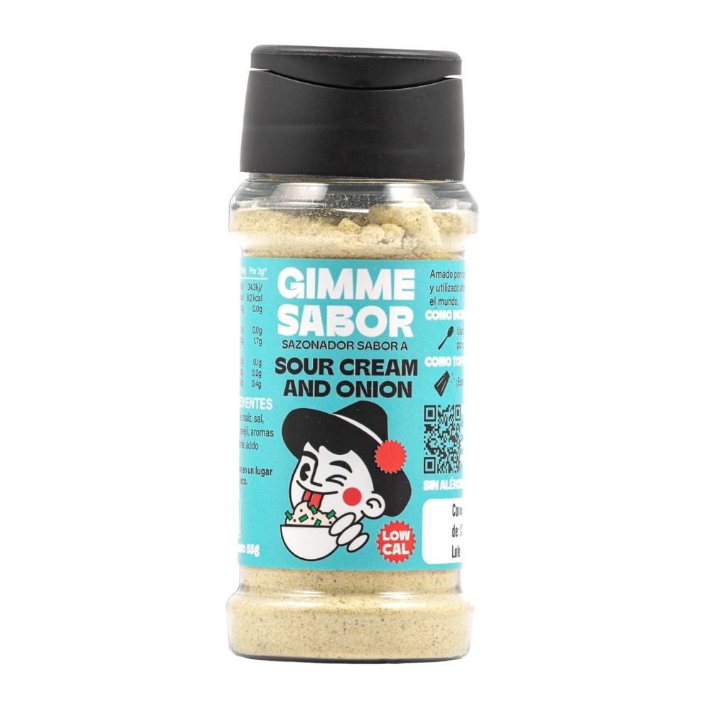 GIMME SABOR SAZONADOR 55G SOUR CREAM & ONION