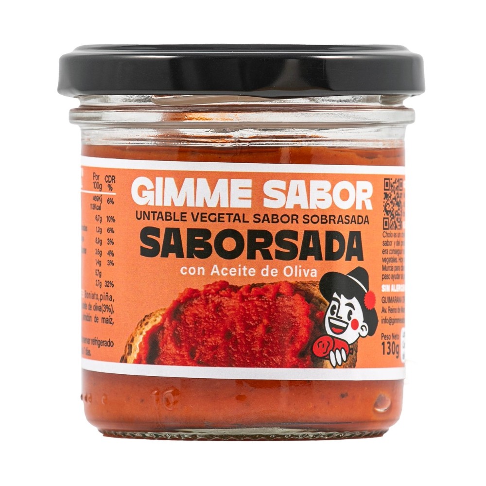 GIMME UNTABLE VEGETAL SABOR SOBRASADA 130G