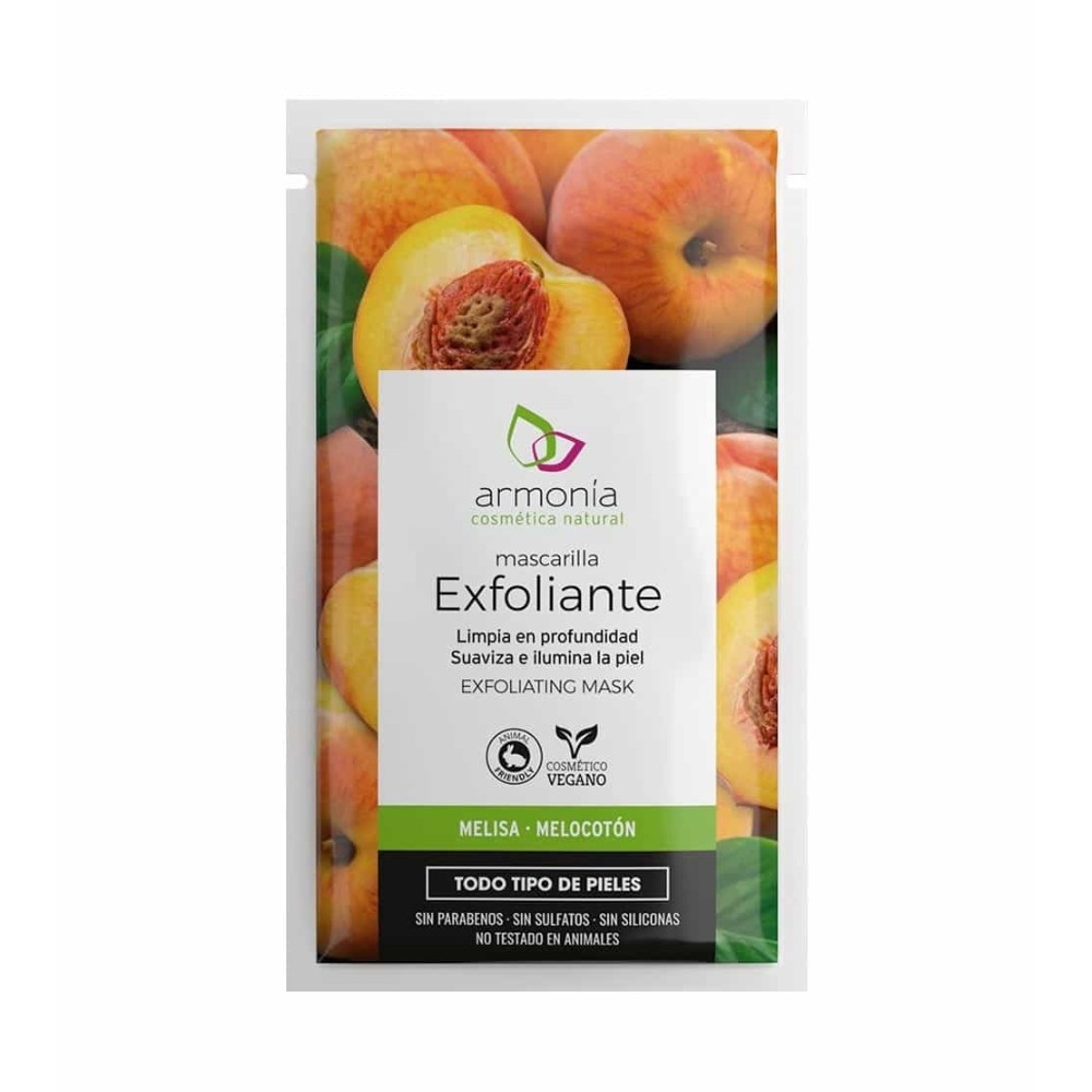 ARMONIA MASCARILLA EXFOLIANTE MELOCOTON12X10GR