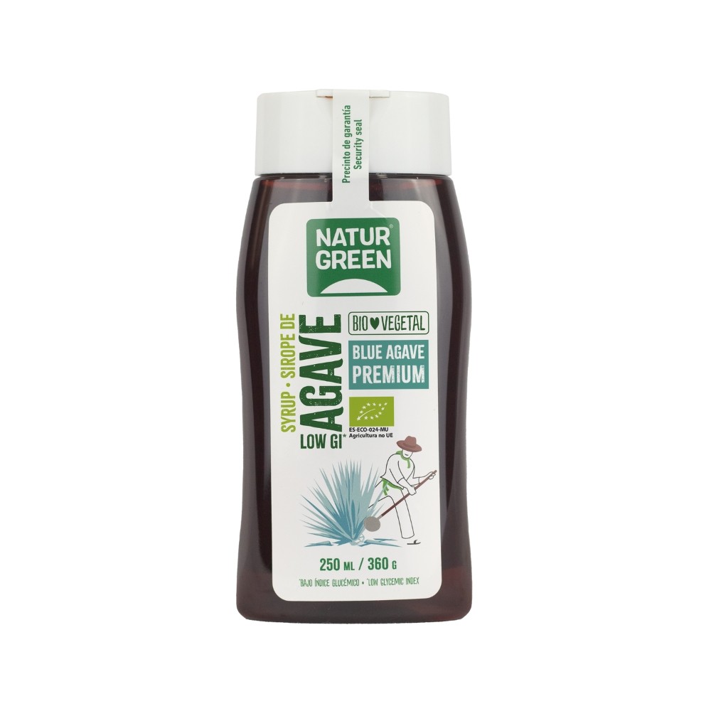 NATURGREEN SIROPE AGAVE BIO. 236ML.