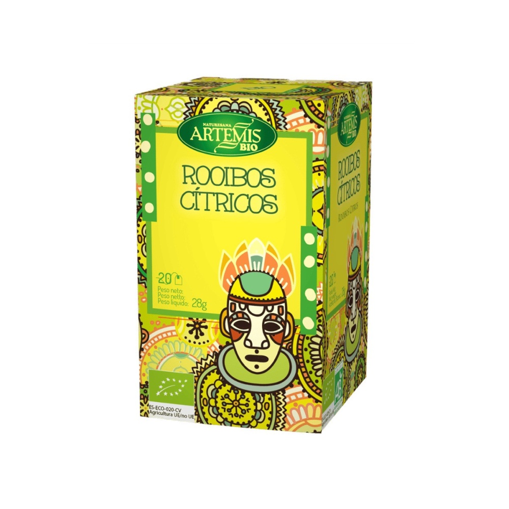 ARTEMIS INFUSION ROOIBOS CITRICOS BIO. 20FIL