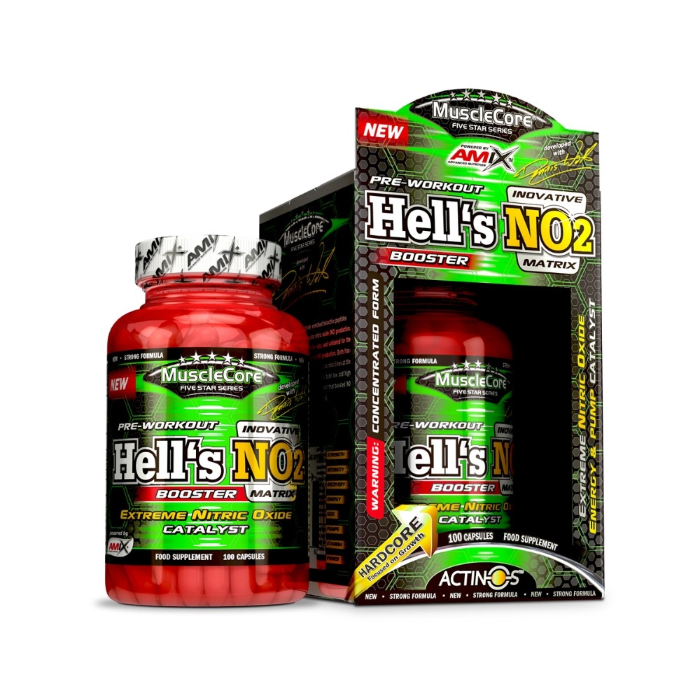 AMIX MUSCLECORE HELL´S NO2 100CAP