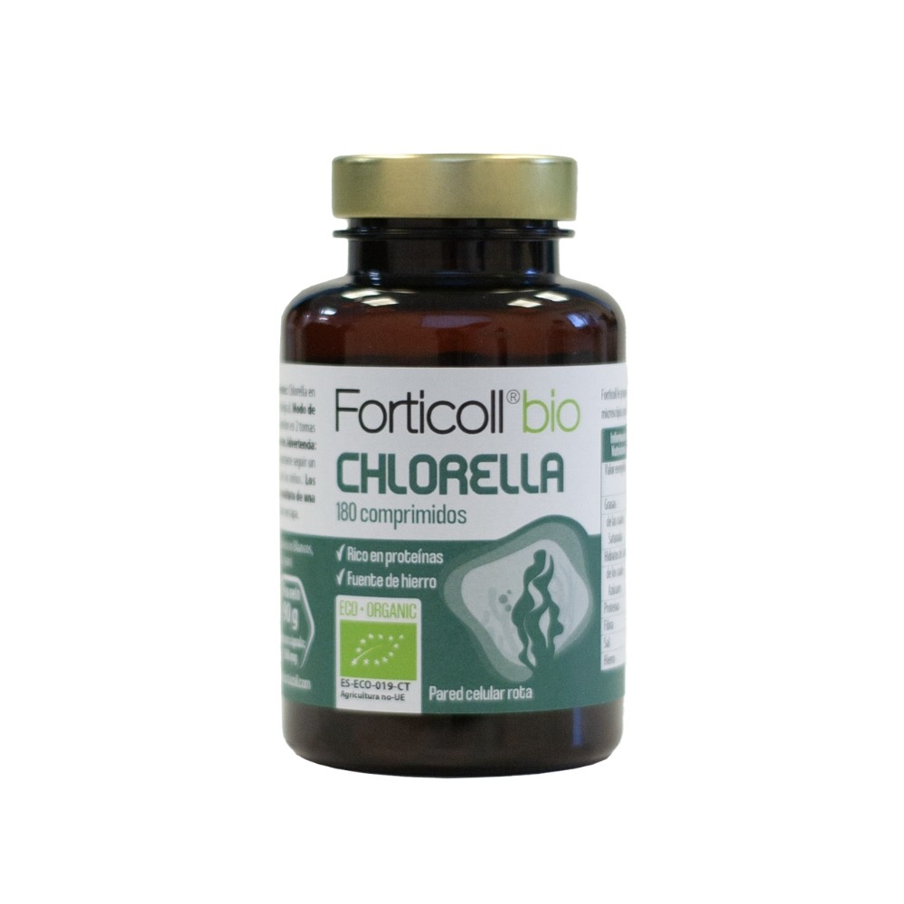 FORTICOLL ENCAPSULADO CHLORELLA 180COMP