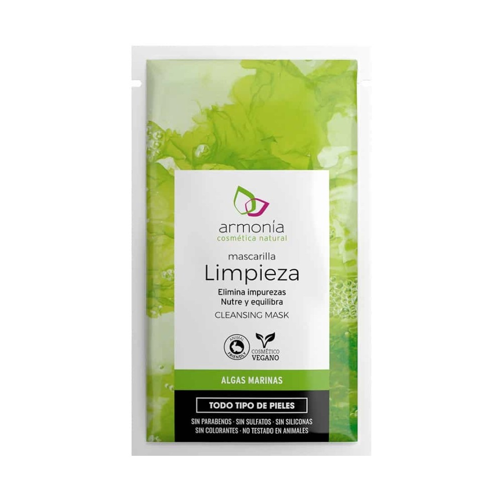 ARMONIA MASCARILLA LIMPIEZA ALGAS MONOD.12X10GR