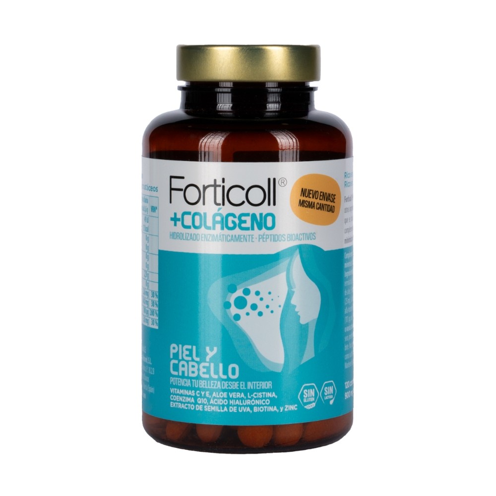 FORTICOLL COLAGENO PIEL Y CABELLO 120COMP.