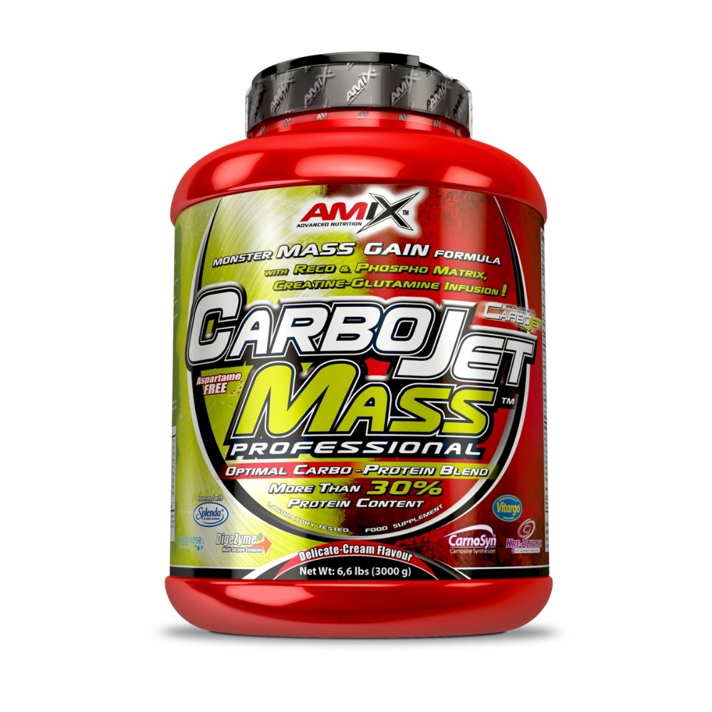 AMIX CARBOJET MASS PROFESS 3KG FRESA-PLATANO
