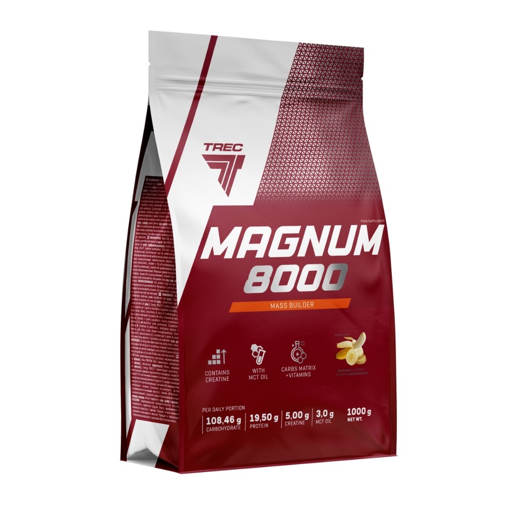 TREC MAGNUM GAINER 8000 1KG PLATANO