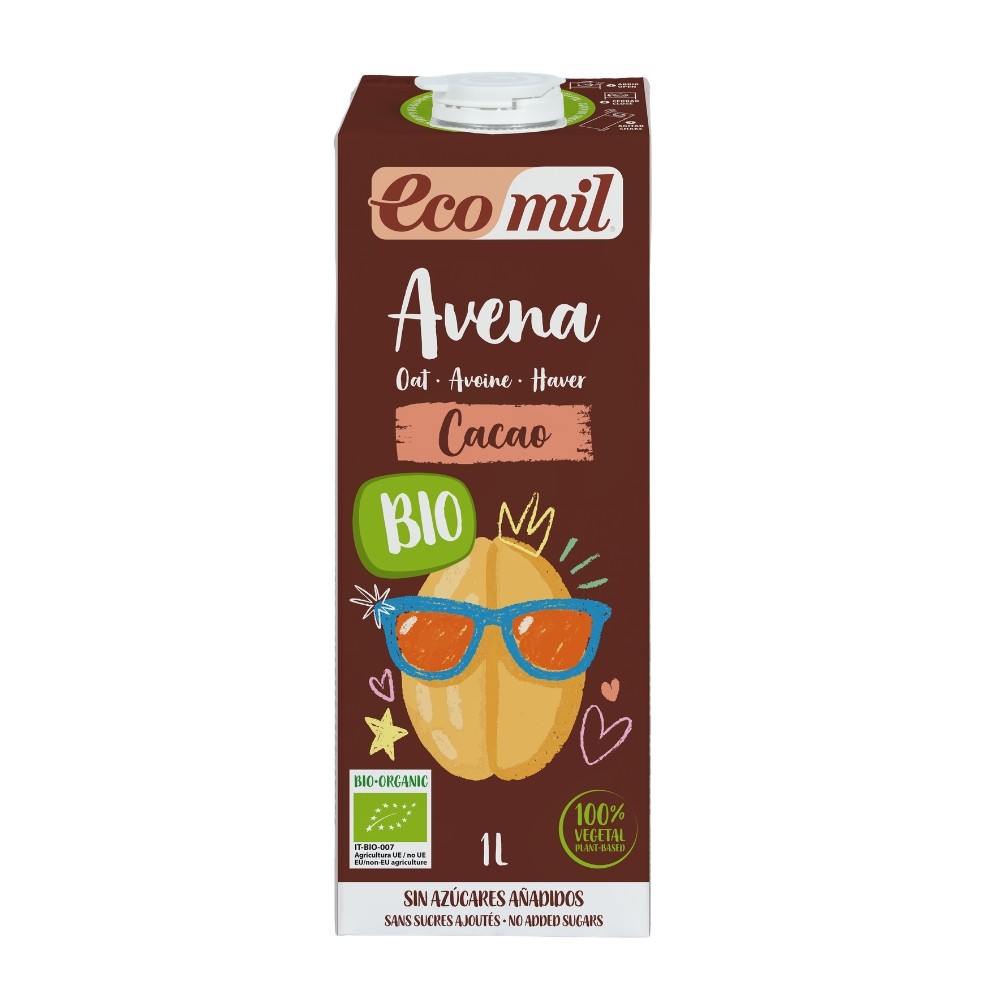 ECOMIL BEBIDA AVENA 1L CACAO BIO