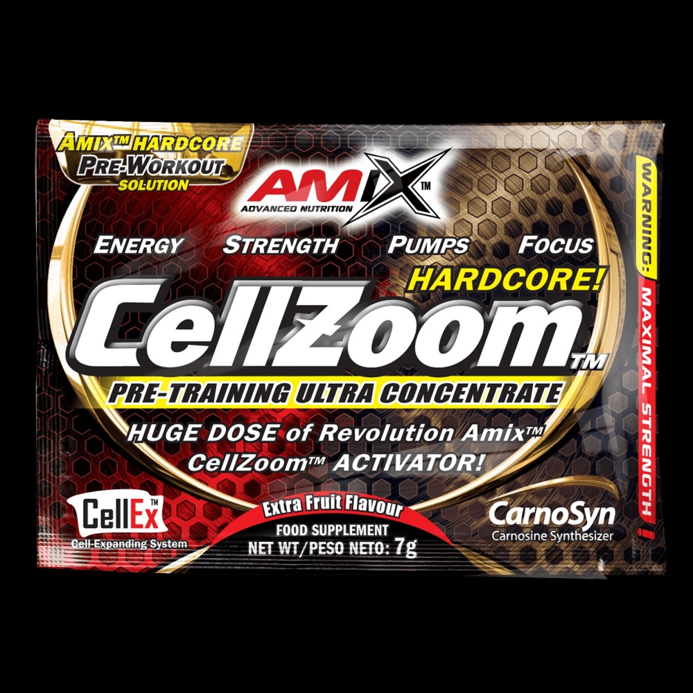 AMIX UNIDOSIS CELLZOOM 7GR. FRUIT PUNCH
