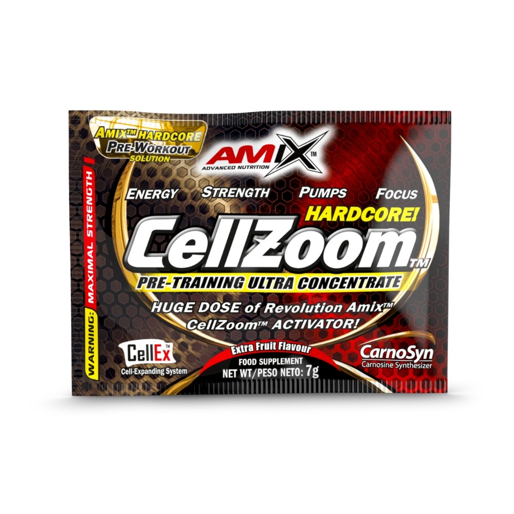 AMIX UNIDOSIS CELLZOOM 7GR. FRUIT PUNCH