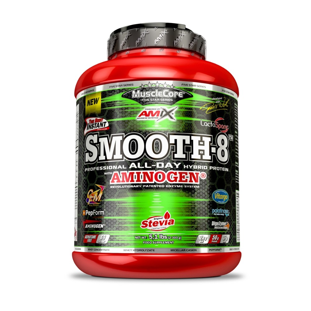 AMIX MUSCLECORE SMOOTH-8 2.3KG.BANOFFEE