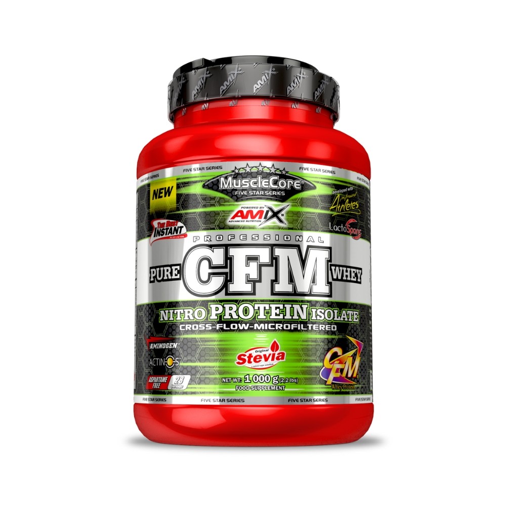AMIX MUSCLECORE CFM NITRO WHEY 1KG BANOFFEE